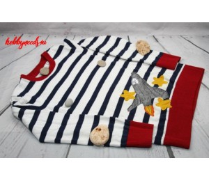 Stickserie - Weltraum Space Line Art